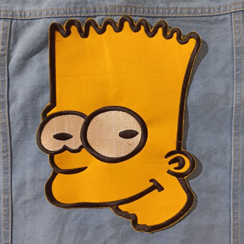 Backpatch bordir besar The Simpson premium best quality