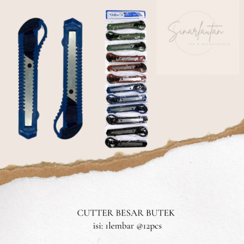 

CUTTER BESAR BUTEK YAMATA / PISAU DOFF YAMATA