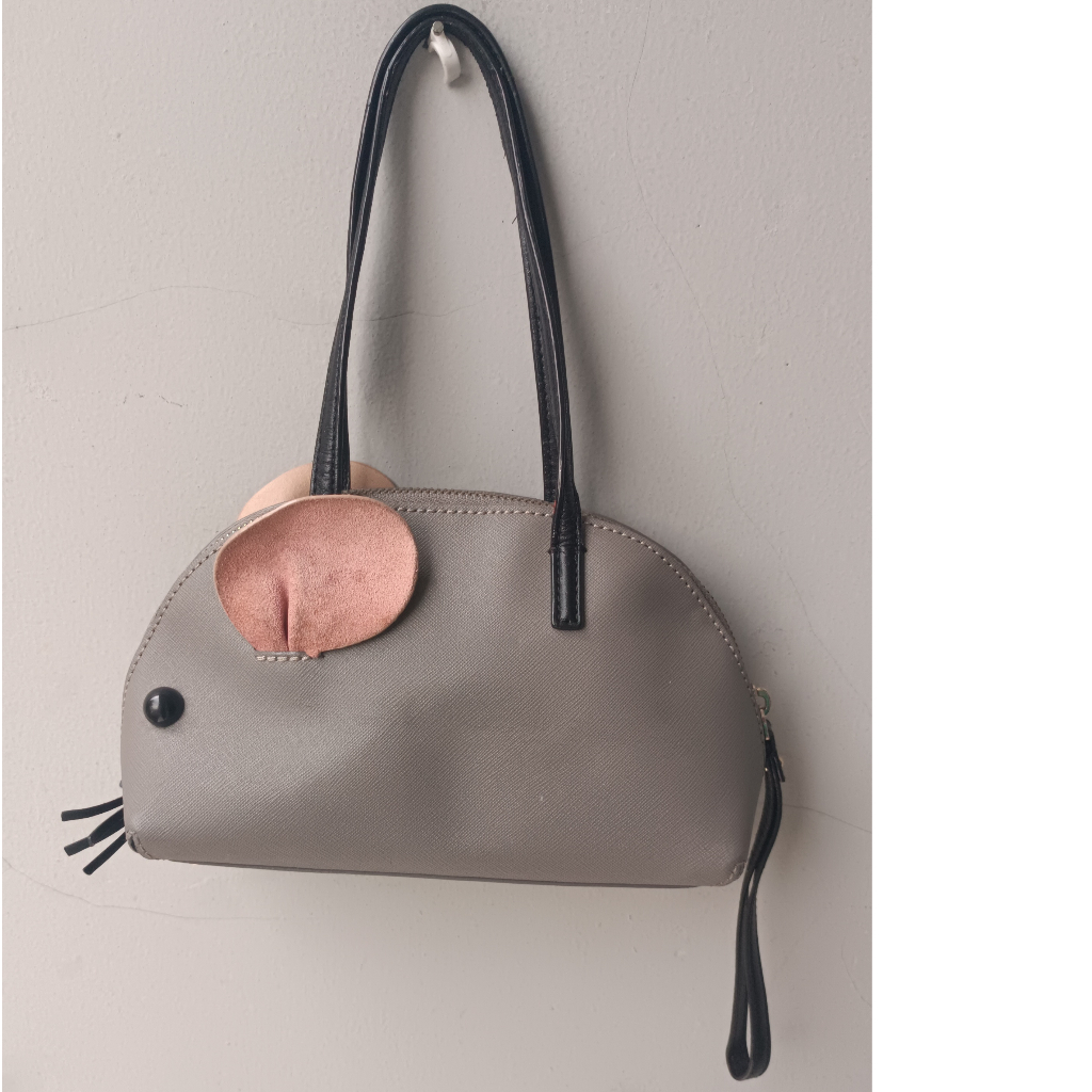 Original KS Cat's Meow Mouse Bag Tas ketek lucu