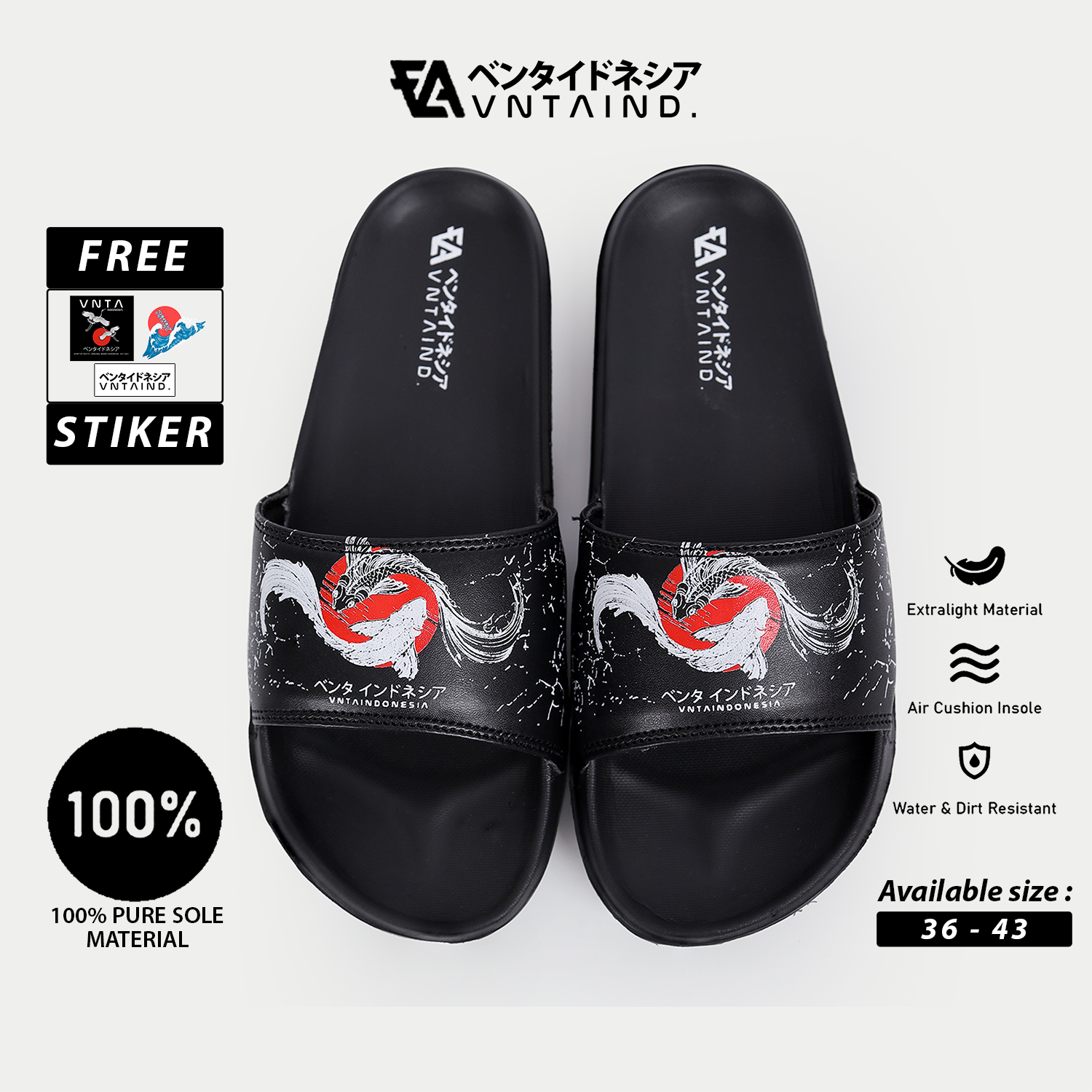 Venta - Yin Yang | Sandal Slop | Sandal Slide | Sandal Slide Pria | Sandal Wanita | Sandal Murah | S
