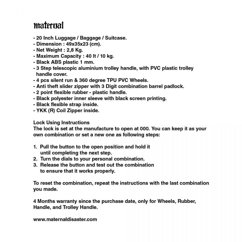 MATERNAL DISASTER KOPER THREAGE SL