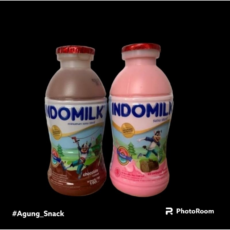 

Susu Indomilk Botol 190ml Chocolate & Strawberry ( 1 Dus Isi 12 Botol )@190ml