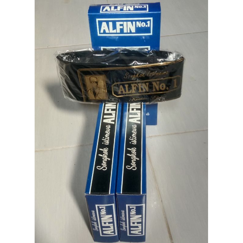 (GROSIR) PECI HITAM ALFIN KUALITAS NO.1 TINGGI 8-9-10  KOPYAH HITAN ALFIN SONGKOK HITAM ALFIN