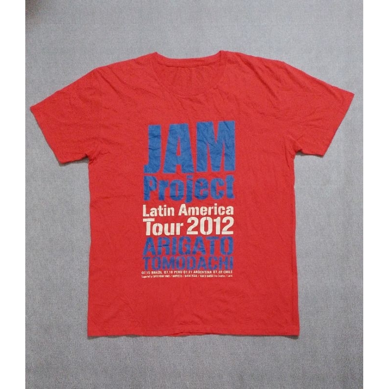 T shirt Daluc, Jam project Latin America tour 2012, size fit M