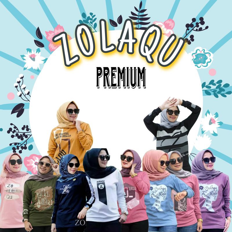 kaos zolaqu(J) baju kaos atasan zolaqu zolaku jolaku jolaqu senam olahraga original ori premium terb