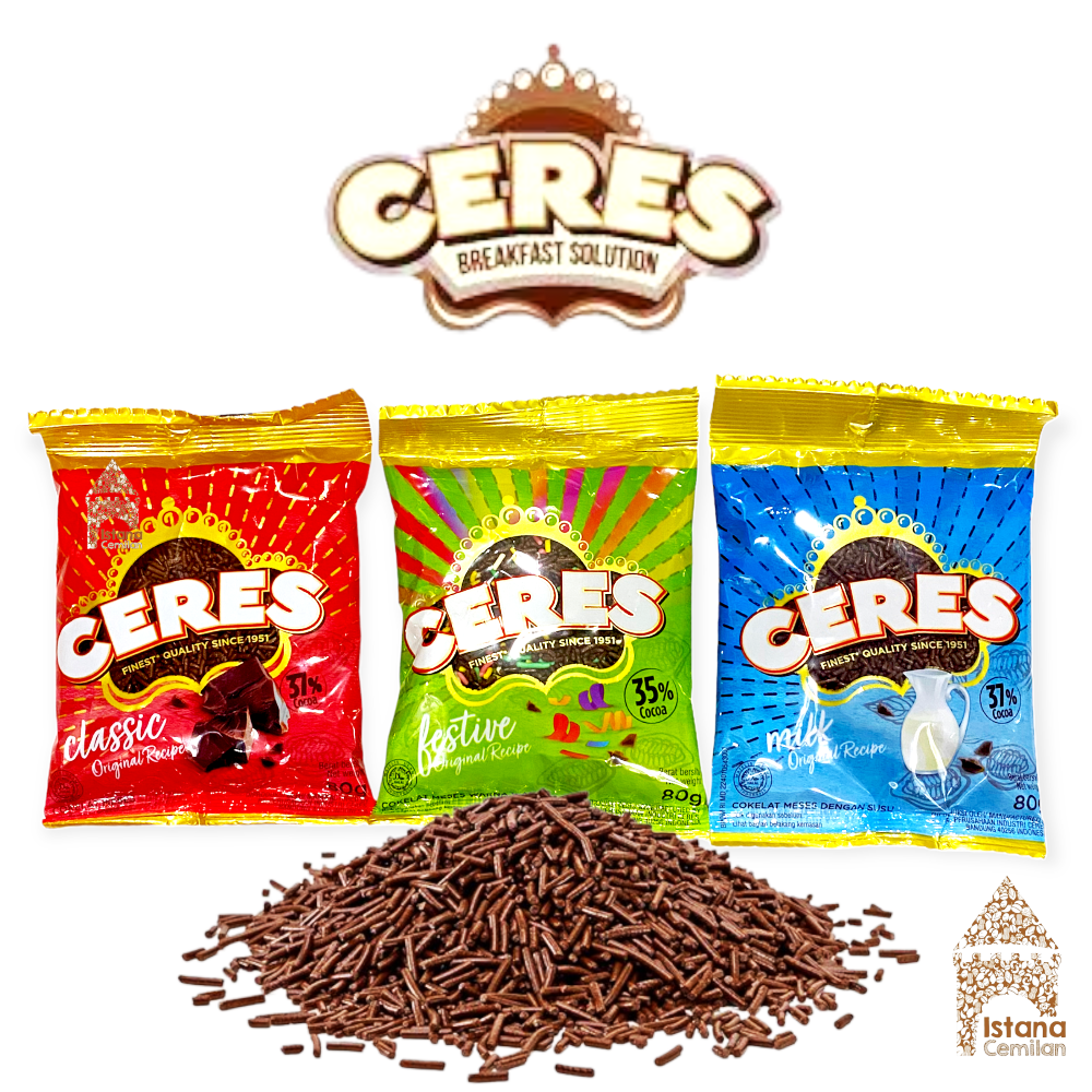 Ceres Meises Classic / Milk / Festive Coklat 80 Gram