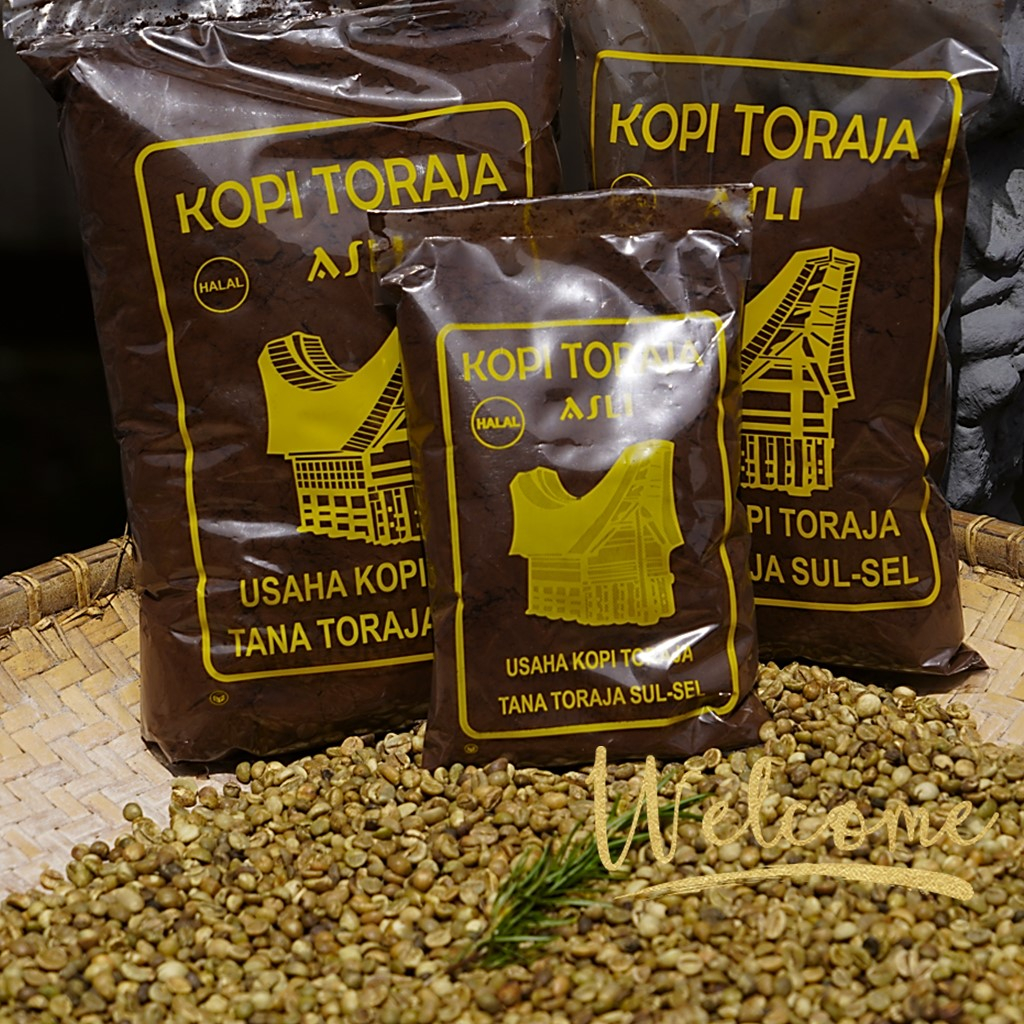 

Kopi Toraja Buntu Pallan Enrekang Robusta Kopi Bubuk Asli Kopi Toraja Asli Sangrai Luwu Palopo Tradisional 500gr