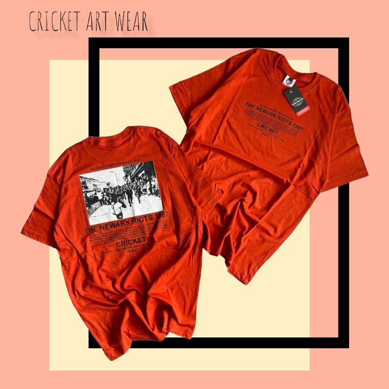 [REALPICT] TERACCOTA / BATA | FREE STIKER | KAOS DISTRO CRICKET ART WEAR ORIGINAL BRAND | KAOS DEWAS