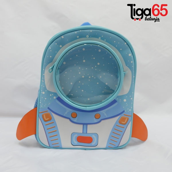365 Tas Anak #40740 TAS RANSEL /  Ransel Anak Sekolah / Ransel PAUD Motif / Tas Anak Motif Karakter Astronot / Tas Anak Laki Laki / Tas Anak Perempuan / Bag Ransel Astronot 3032