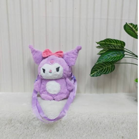 Tas Selempang Anak Perempuan Full Body Lotso Cinnamoroll Kuromi Melody