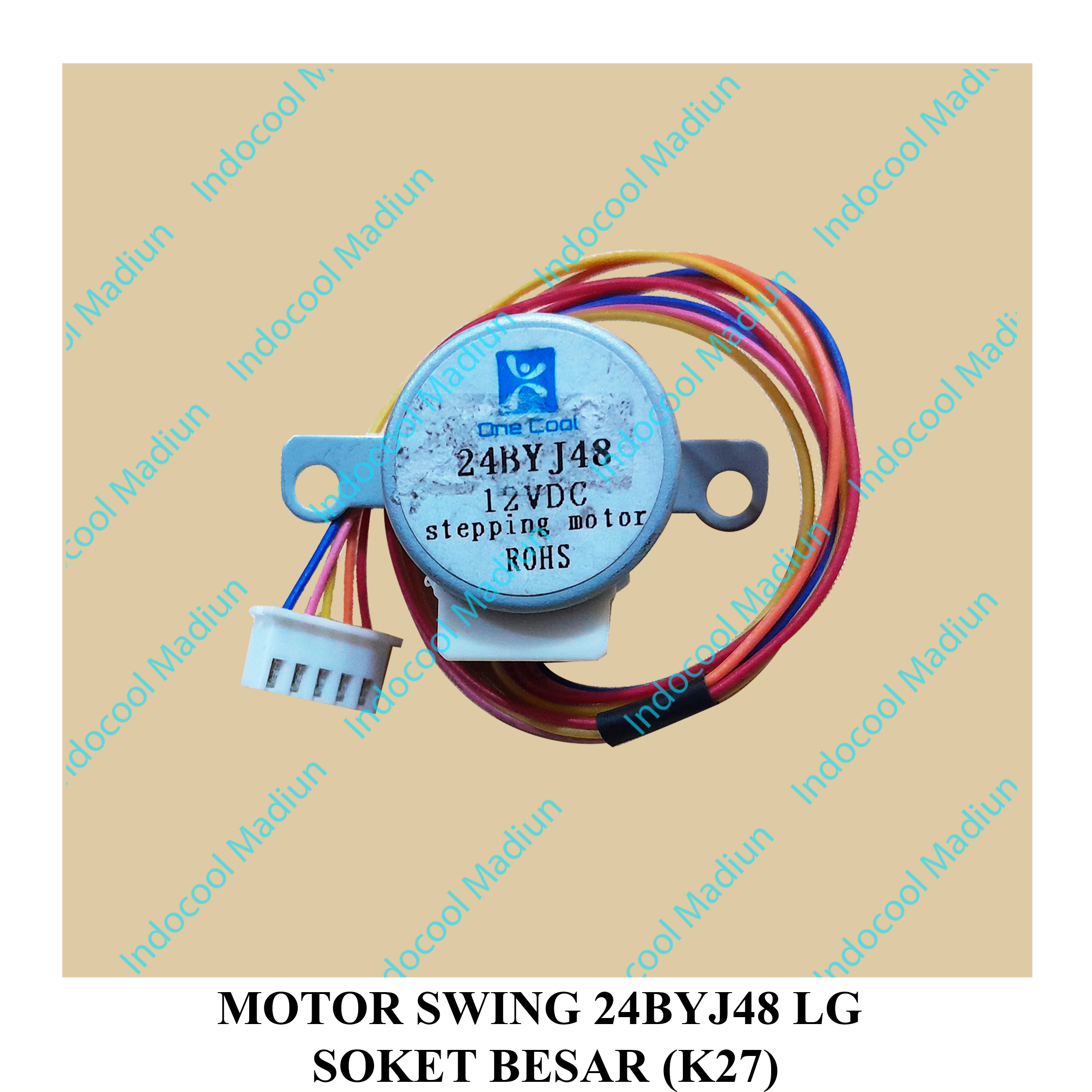 MSLGB SWING/DINAMO MOTOR SWING AC/MOTOR SWING 24BYJ48 LG SOKET BESAR (K27)