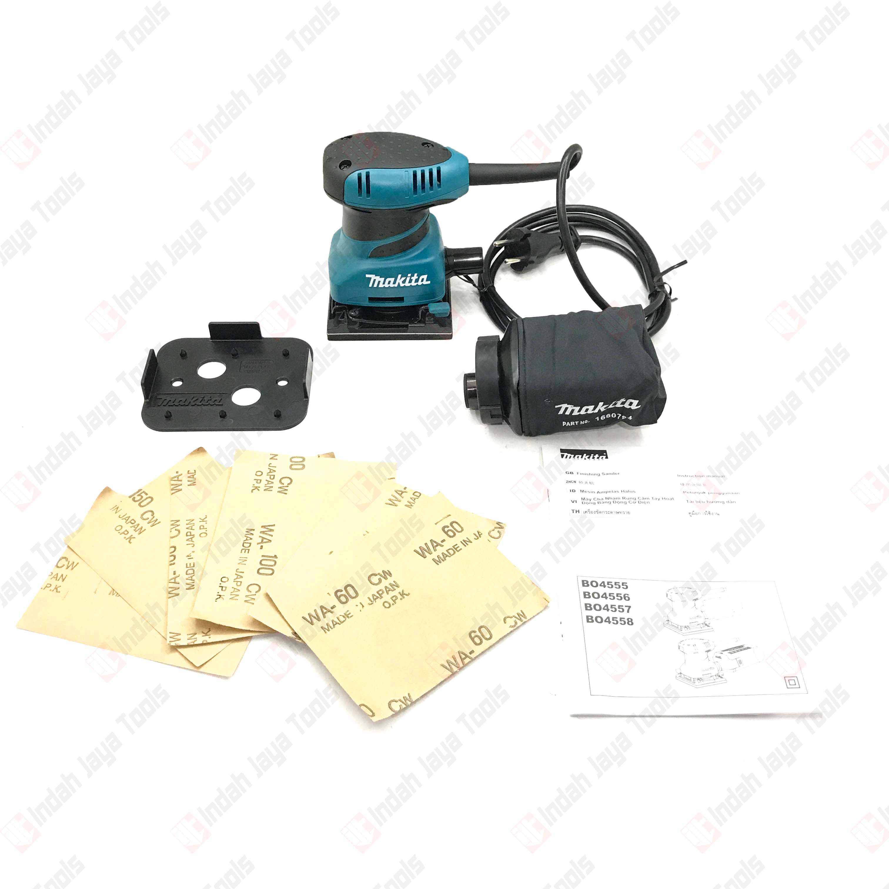 MAKITA BO4556 Mesin Amplas Sander Persegi Kotak Orbital BO 4556