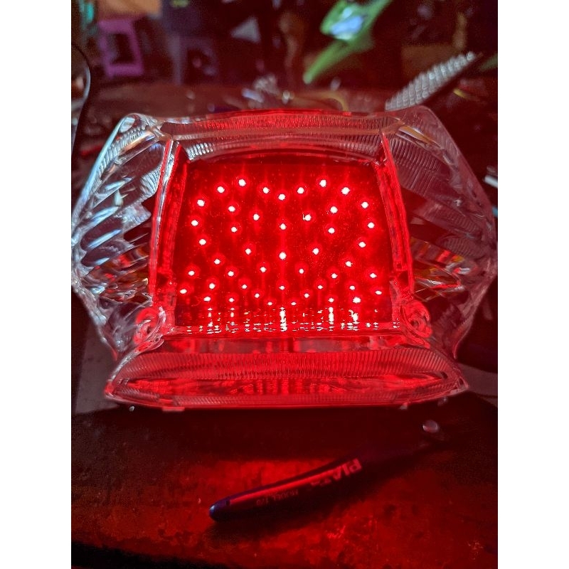 lampu rem bohlam stop led love running mio sporty mio smile led running mio