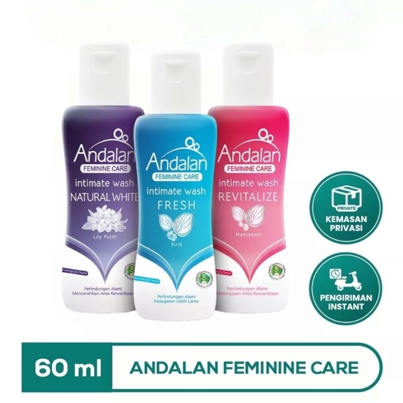 ANDALAN Feminine Care Intimate Wash 60 ml