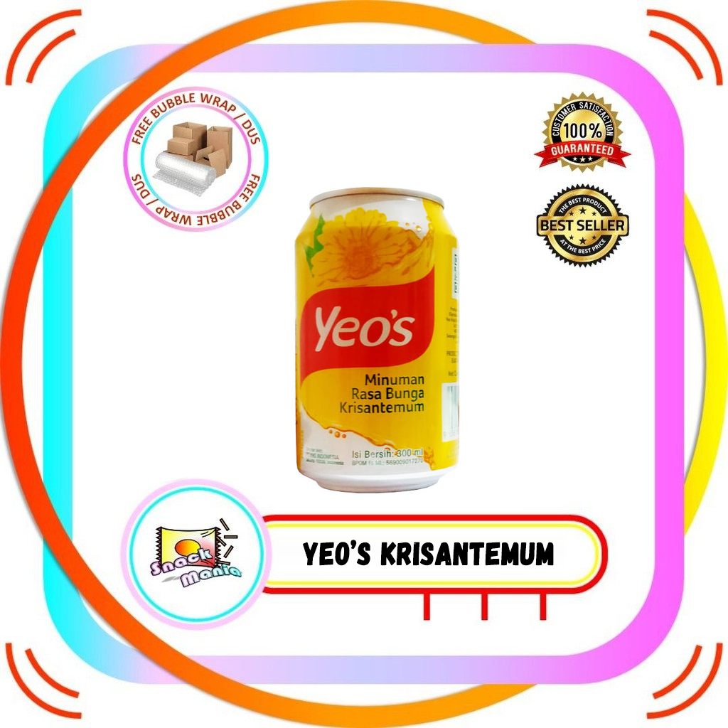 

Yeo's YEOS Drink Chrysanthemum Kaleng 300 mL