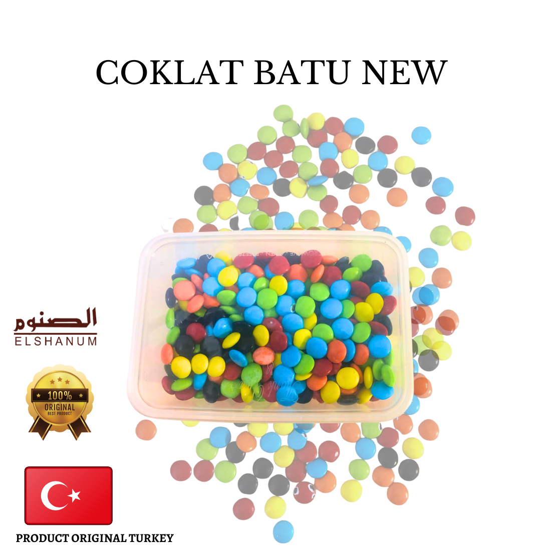 

Coklat Batu Turkey / Coklat Kerikil / Coklat New Premiun / Elshanum