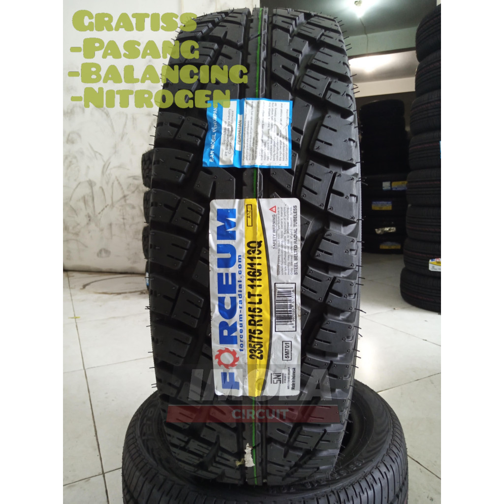 Ban A/T R15 Pacul 235/75 Ring 15 Forceum AT Mobil Katana Vitara Escudo