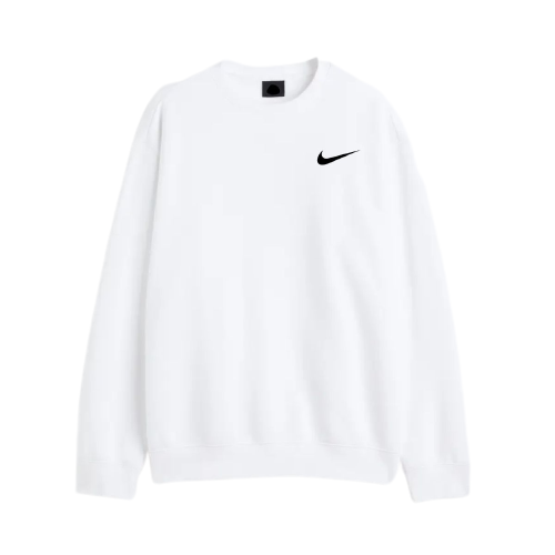 Sweater crewneck nike logo basic mint fleece | Sweater vintage | Outer pria &amp; wanita aesthetic