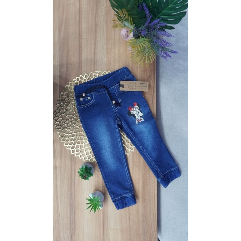 jeans Jogger anak perempuan bahan Premium