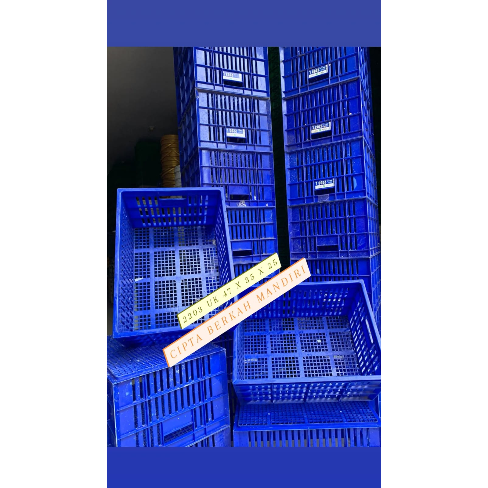 keranjang ikan/keranjang buah/keranjang bekas keranjang 2203 bekas