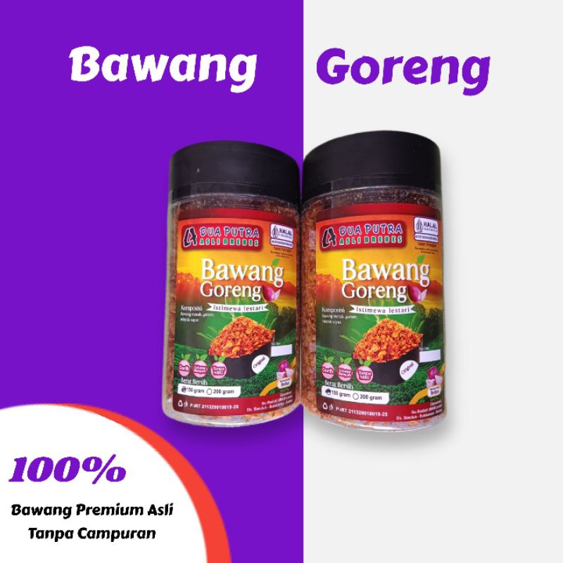 

Bawang Goreng Premium Asli Brebes