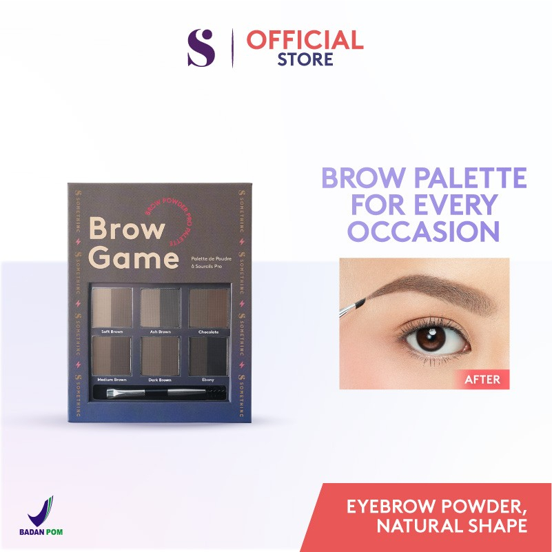 ✨ AKU MURAH ✨ SOMETHINC BROW GAME Brow Powder Pro Palette ORIGINAL