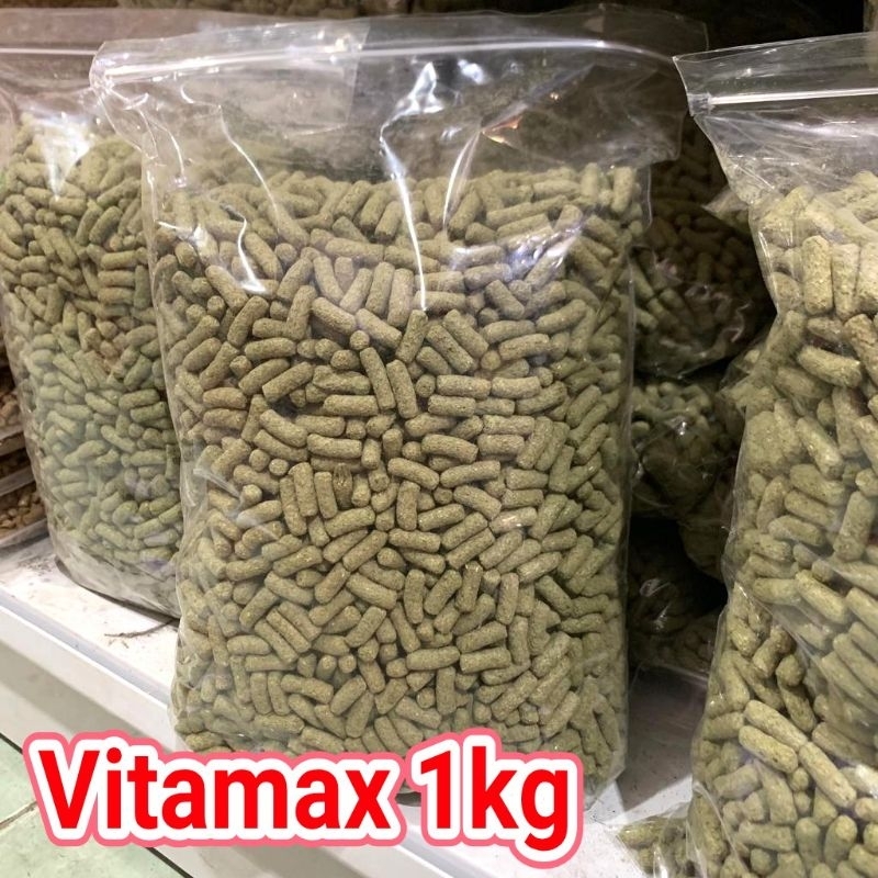 Makanan Kelinci Vittamaxx Rabbit Food 1kg Vitamax Pelet Kelinci