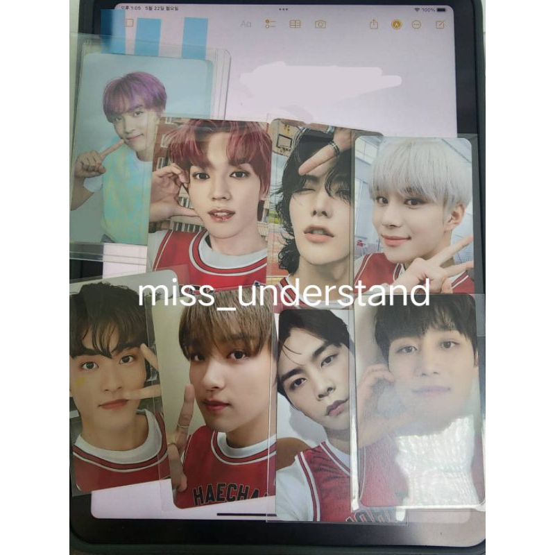 [ready] nct 127 blue to orange benefit photocard