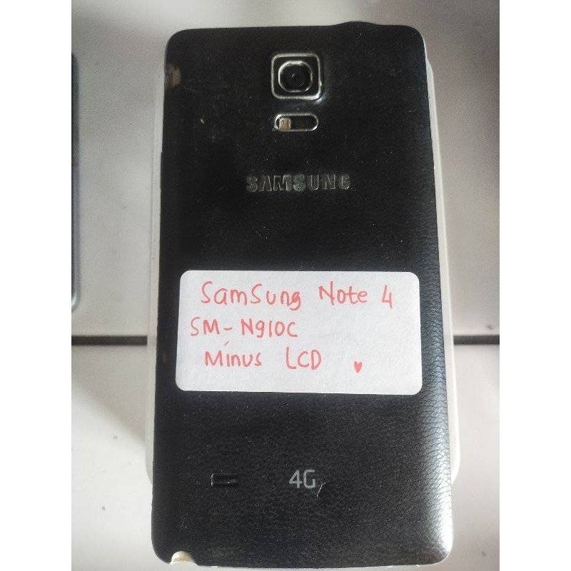 samsung note 4 Minus Lcd