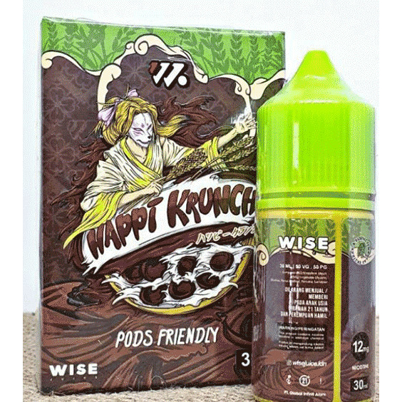 HAPPI KRUNCH V1 PODS FRIENDLY CEREAL CHOCOLATE MILK LIQUID 30ML SALT