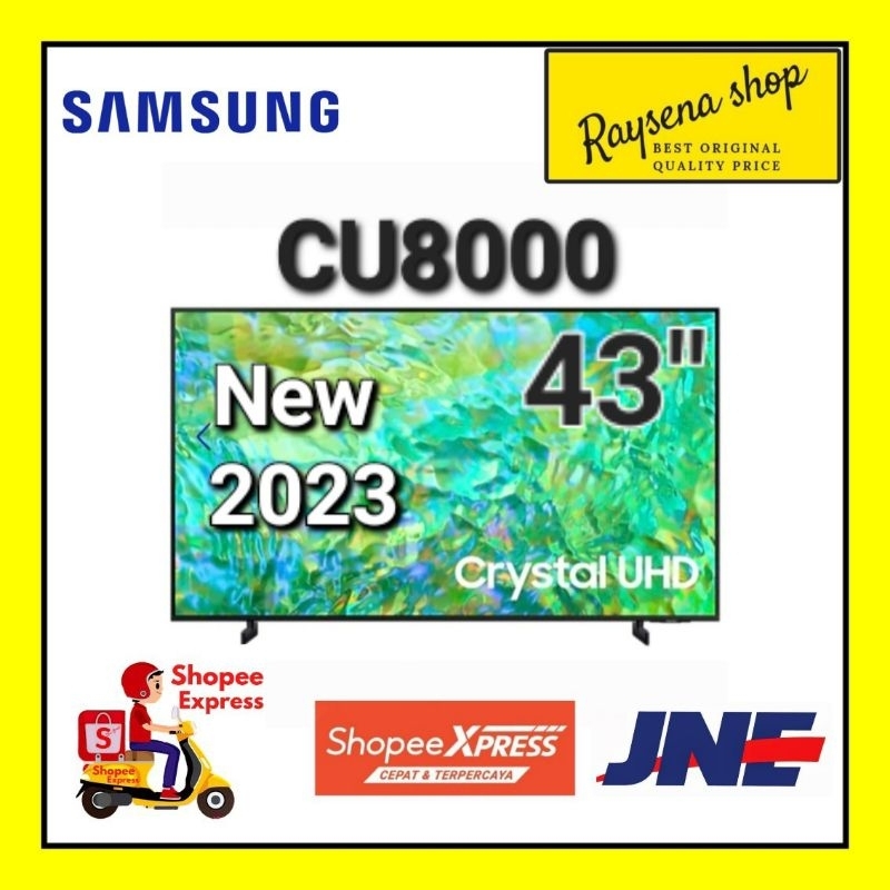 SAMSUNG 43BU8000 / UA43BU8000 / 43CU7000 / 43CU8000 UHD SMART TV 43 INCH NEW 2023