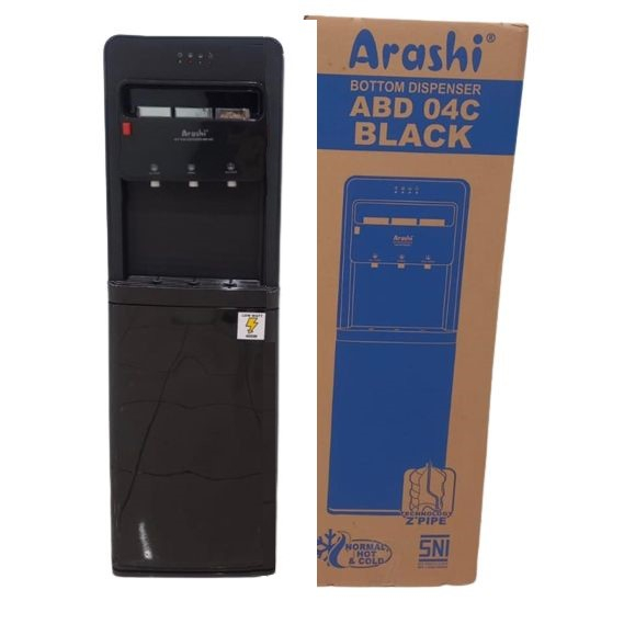 Arashi Water Dispenser 3 in 1 Hot/Cool/Normal ABD 04C  / Dispenser Galon Bawah