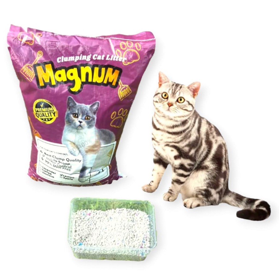 PASIR KUCING MAGNUM 5 LITER GUMPAL DAN WANGI