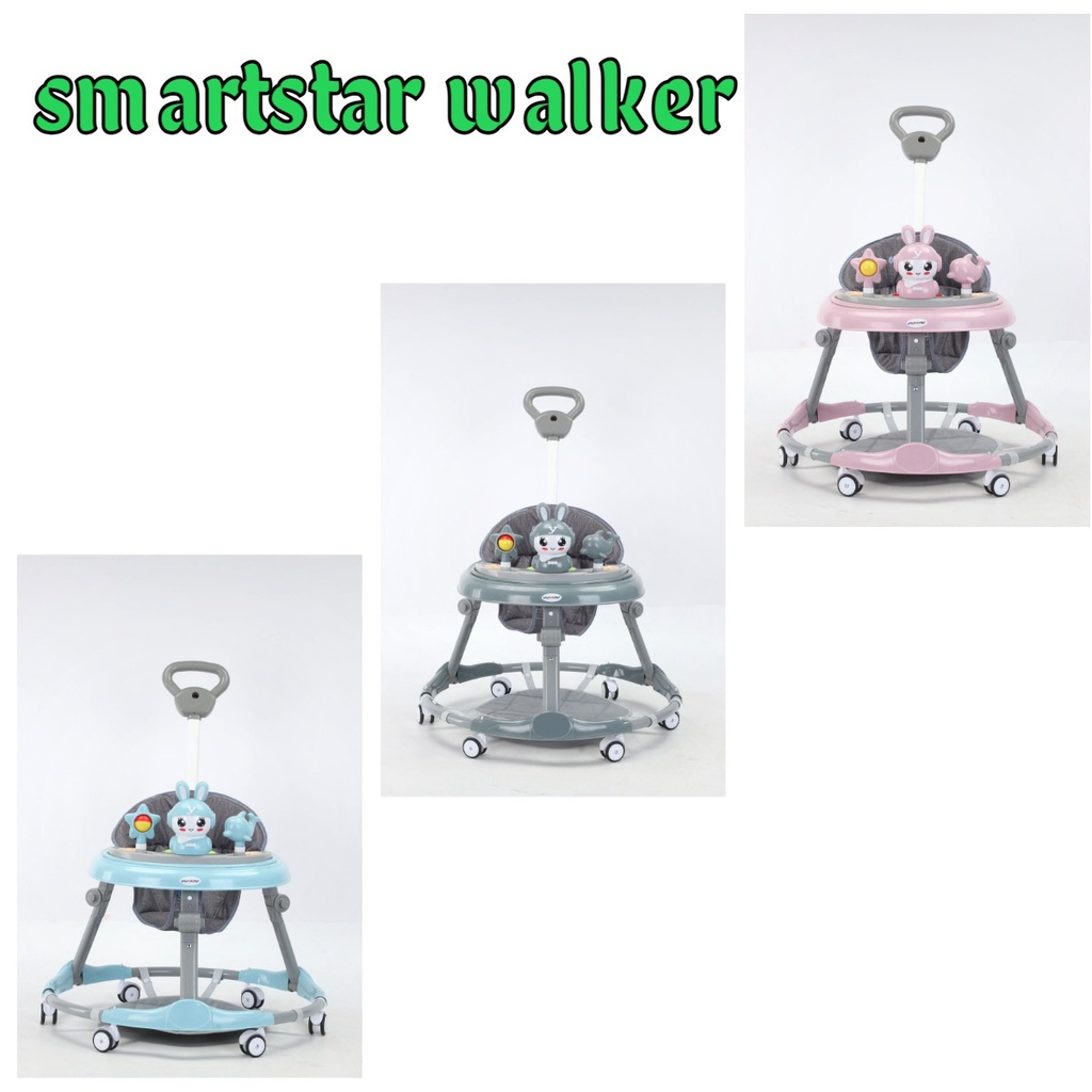 Baby Walker Mastela Smart Start kereta alat bantu belajar jalan bayi