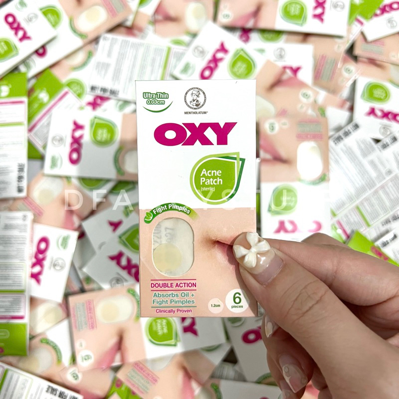 Oxy Acne Patch Ultra Thin 0.03cm Trial Size Original Stiker Jerawat