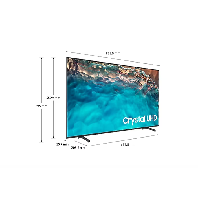 SAMSUNG 43BU8000 CRYSTAL 4K UHD SMART TV