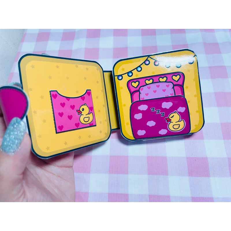 DIY paper doll  - paper doll double tape BEBEK VIRAL (belum dirakit)- paper doll lalafanfanduck - pa