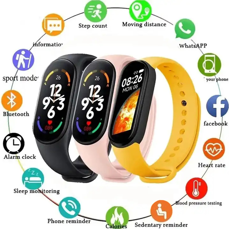 Smartwatch M7 NEW 2022 Play Music Custom Dials Smartband