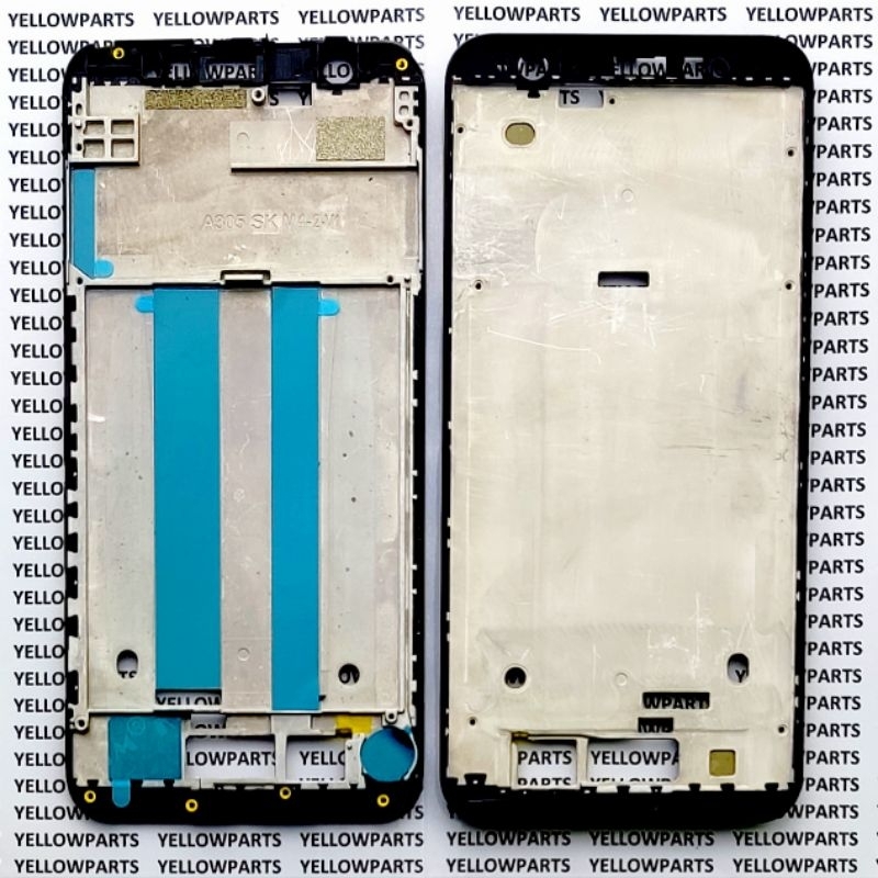 FRAME BEZZEL TULANG TENGAH DUDUKAN LCD ASUS ZENFONE LIVE L1 X00RD ZA550KL ORIGINAL