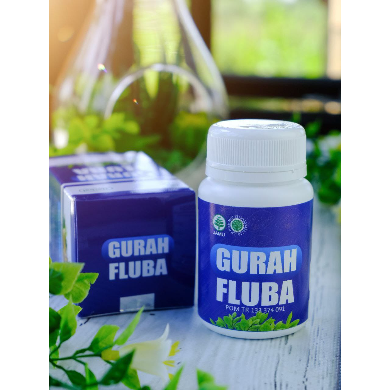 

GURAH FLUBA HIU Obat Herbal Flu Batuk dan Pilek | Obat Infeksi Saluran Pernapasan Isi 60 Kapsul