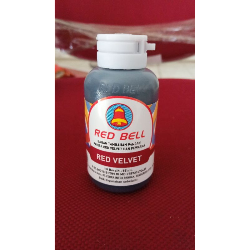 pasta redbell red velvet 55ml