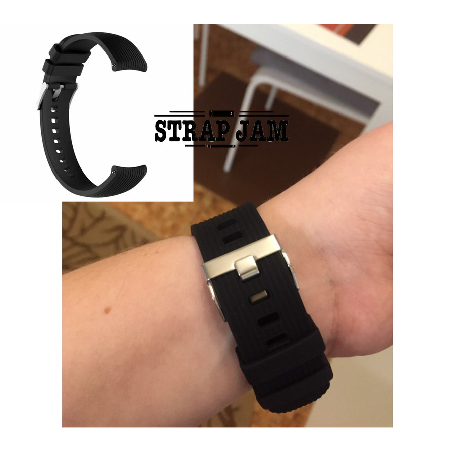 M42 Tali Jam Aukey Model 500911 / 500979 - Strap 20mm Rubber Silikon Sporty