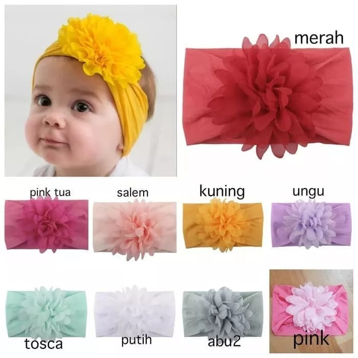 Headband Baby 4666-5 (WARNA RANDOM)