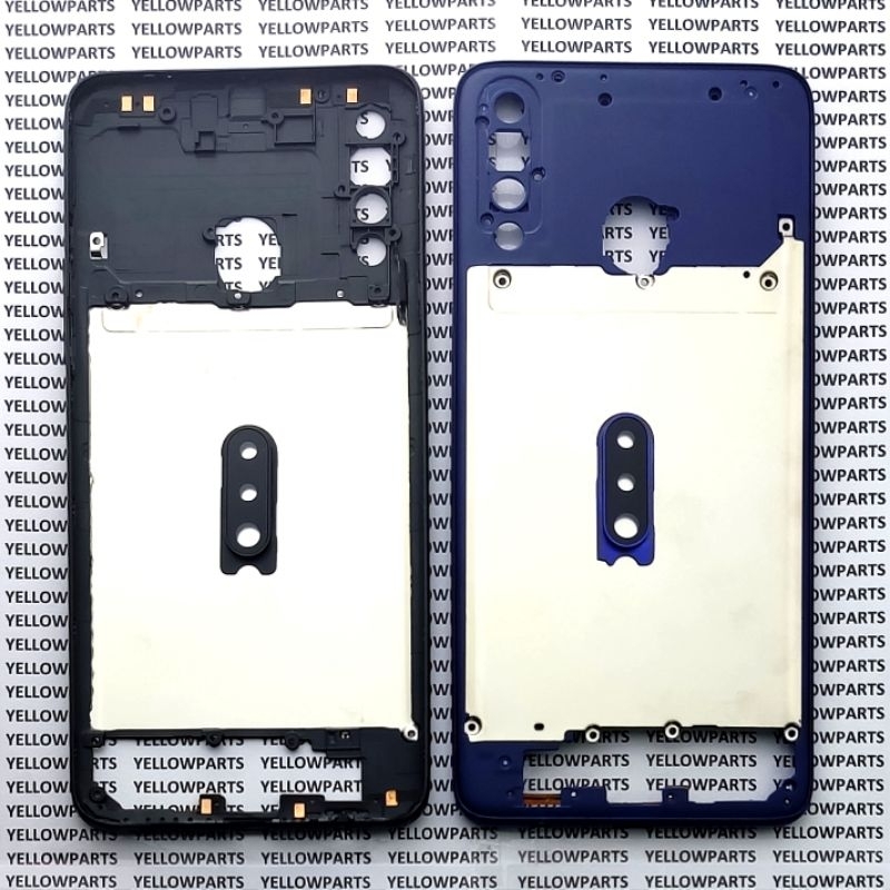 BEZEL BEZZEL BEJEL TULANG MESIN TULANG TENGAH SAMSUNG GALAXY A207 A20S ORIGINAL