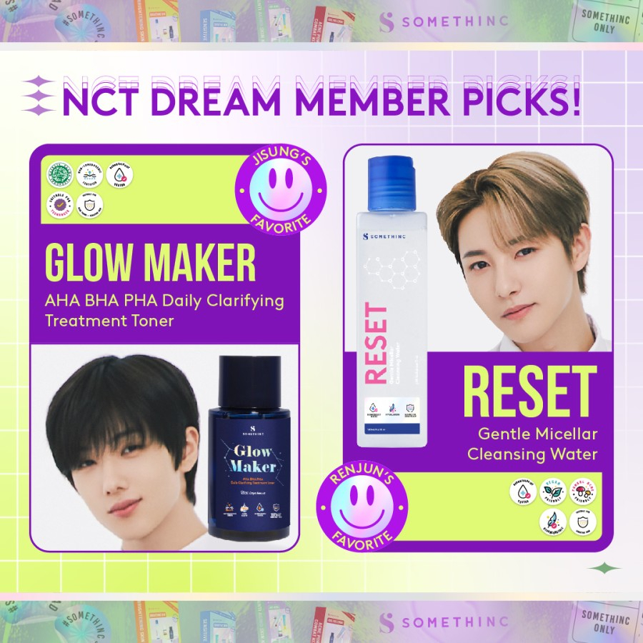 ✨ AKU MURAH ✨ SOMETHINC NCT DREAM'S Pick - Brightening Kit (Vol. 1)