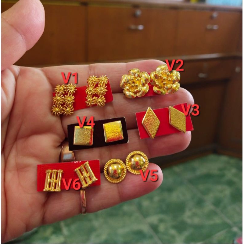 Anting Variasi Mas London LM 24K