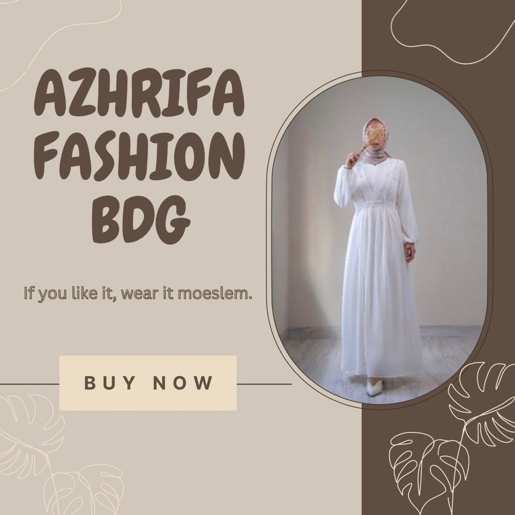 AZHRIFA FASHION- Mutiara Dress Ceruty Wanita Muslimah terbaru / Dress wanita simple elegan terbaru busui friendly