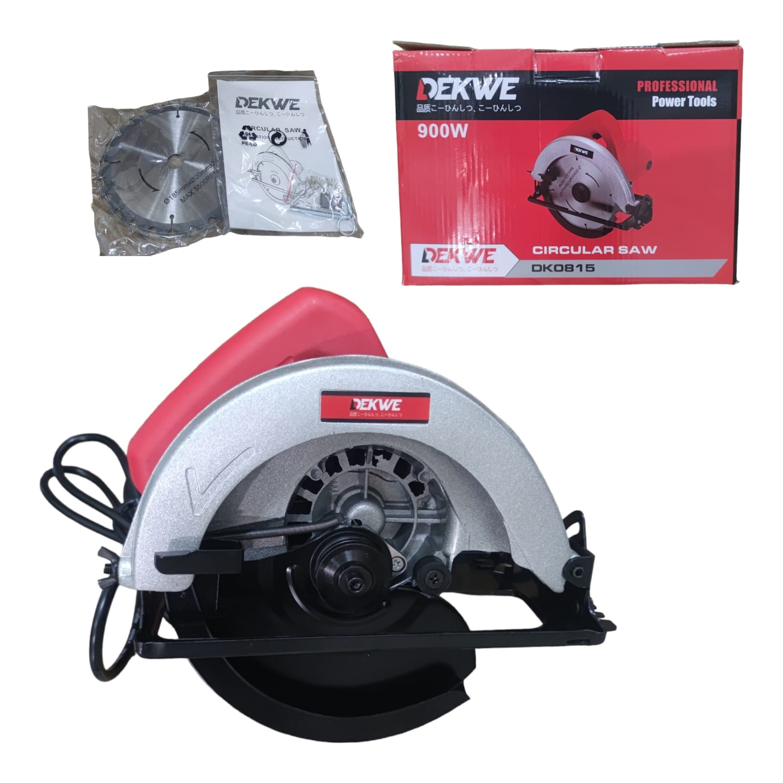 DEKWE DK0815 Circular Saw / Mesin Gergaji Kayu 7 Inch / Circle Saw JLD
