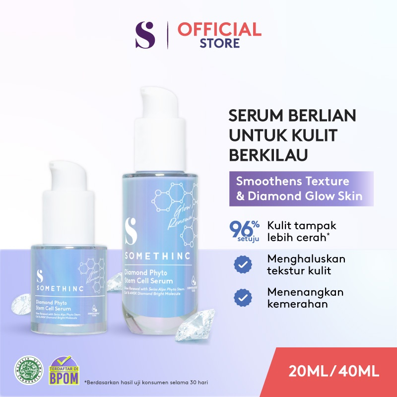 ✨ AKU MURAH ✨ SOMETHINC Diamond Phyto Stem Cell Serum - Serum Diamond untuk Kulit Berkilau dan Cerah