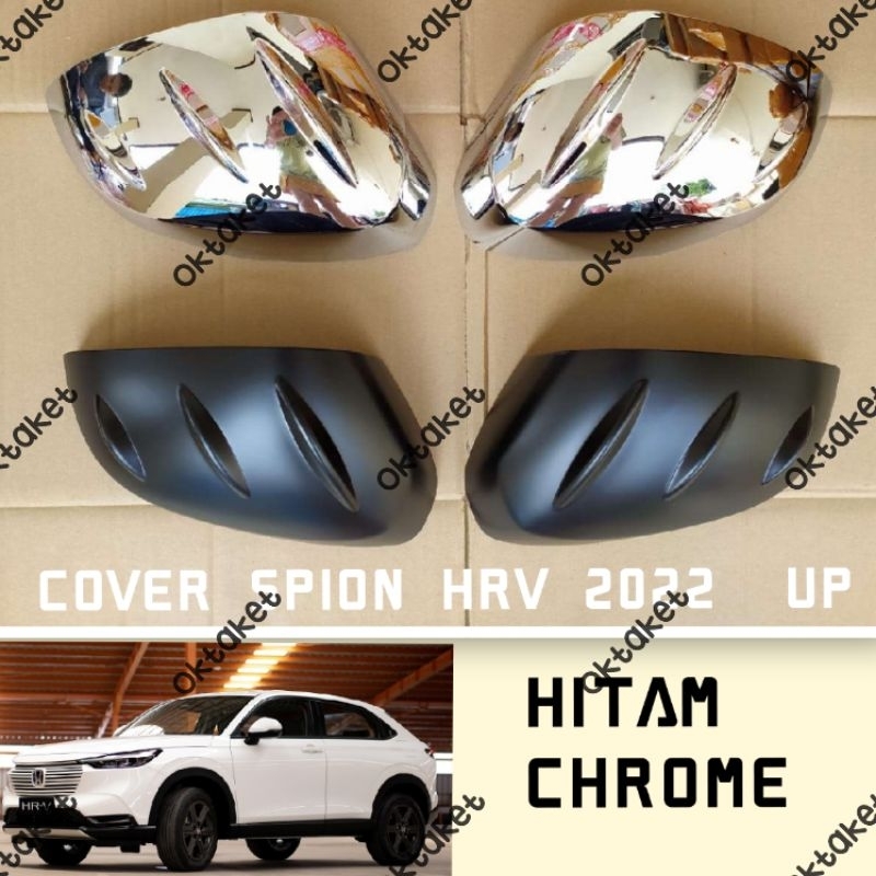 cover spion Honda HRV 2022 2023 2024 hitam Chrome